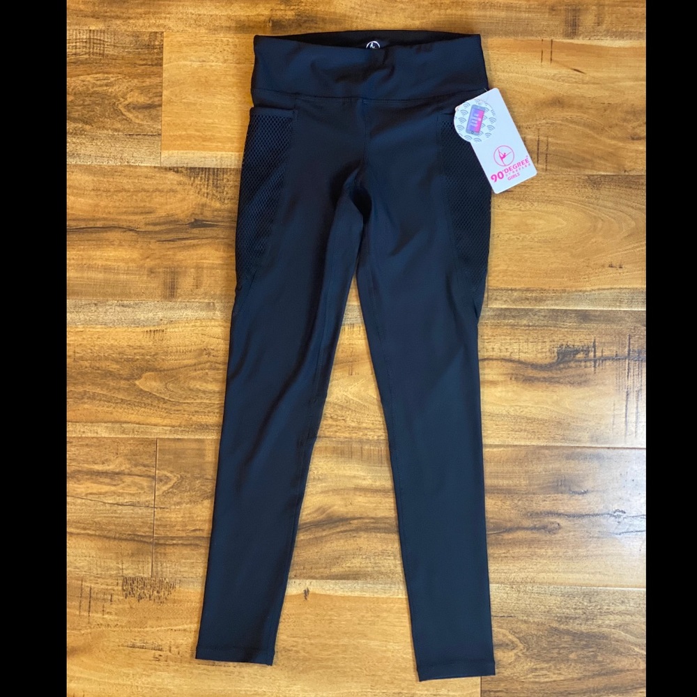 Child M (10) 90 Degree blk Leggings